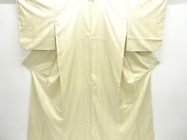 JAPANESE KIMONO / TSUMUGI / WOVEN STRIPE